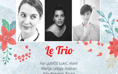 Božićni koncert ansambla “Le Trio”