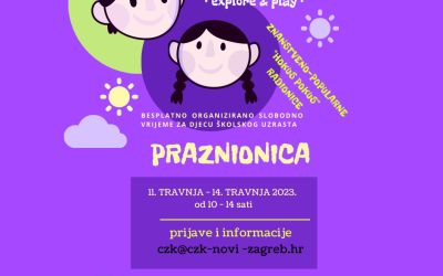 PRAZNIONICA – uskršnji proljetni praznici za školarce