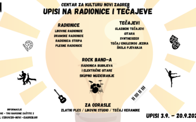 Upisi na tečajeve i radionice 2024./2025.