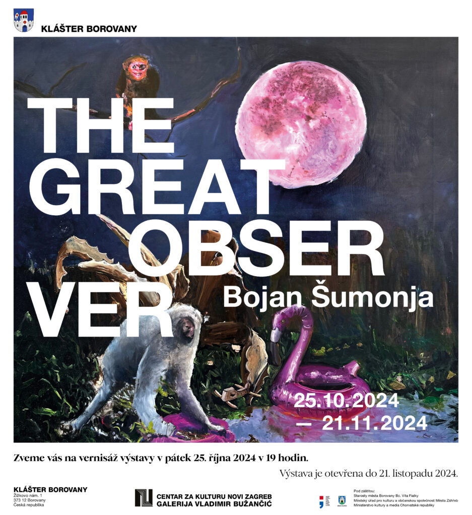 centar za kulturu novi zagreb češka republika samostan Borovany međunarodna suradnja bojan šumonja izložba the great observer galerija vladimir bužančić