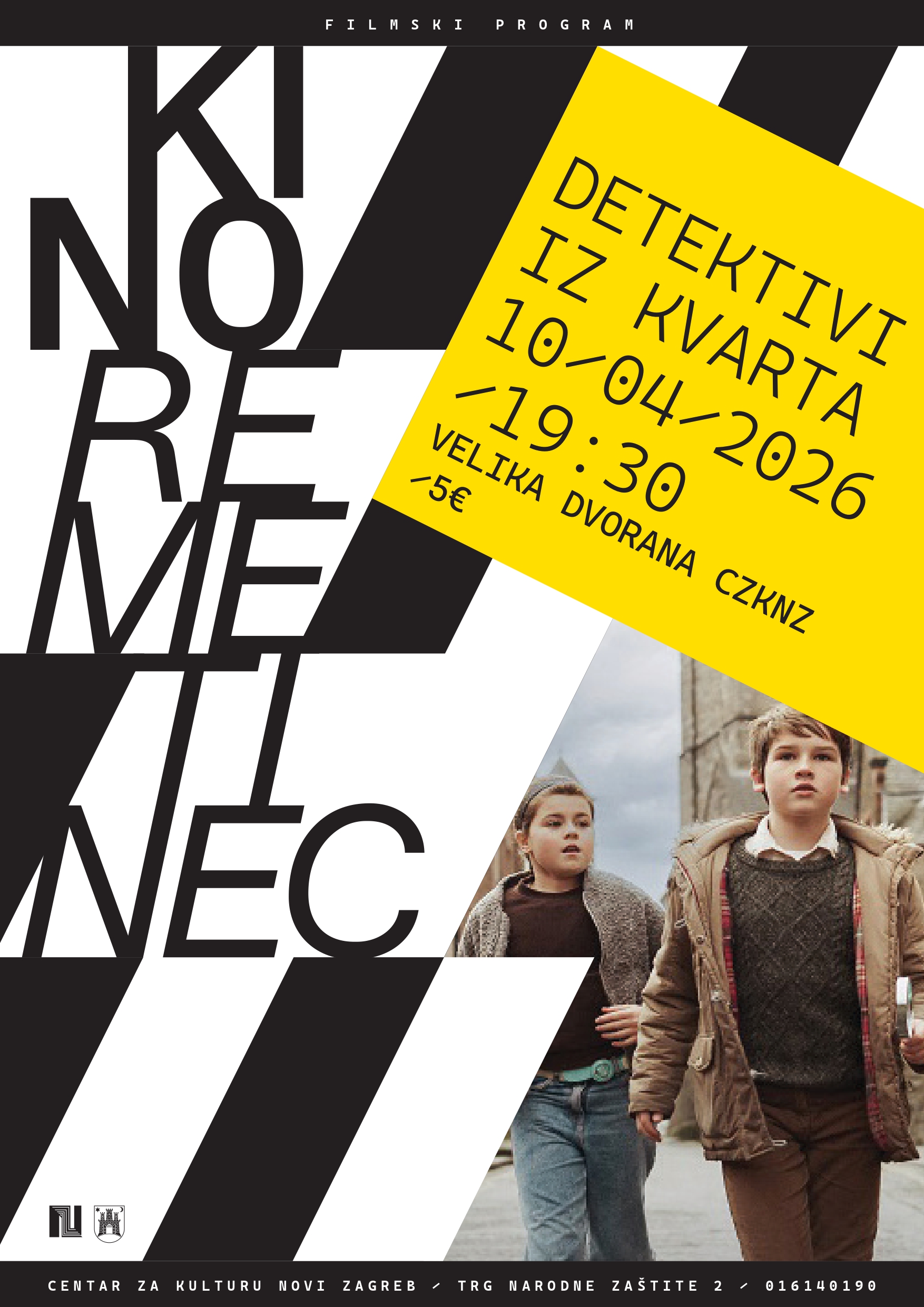 Filmski program ‘Kino Remetinec’ – “Detektivi iz kvarta”
