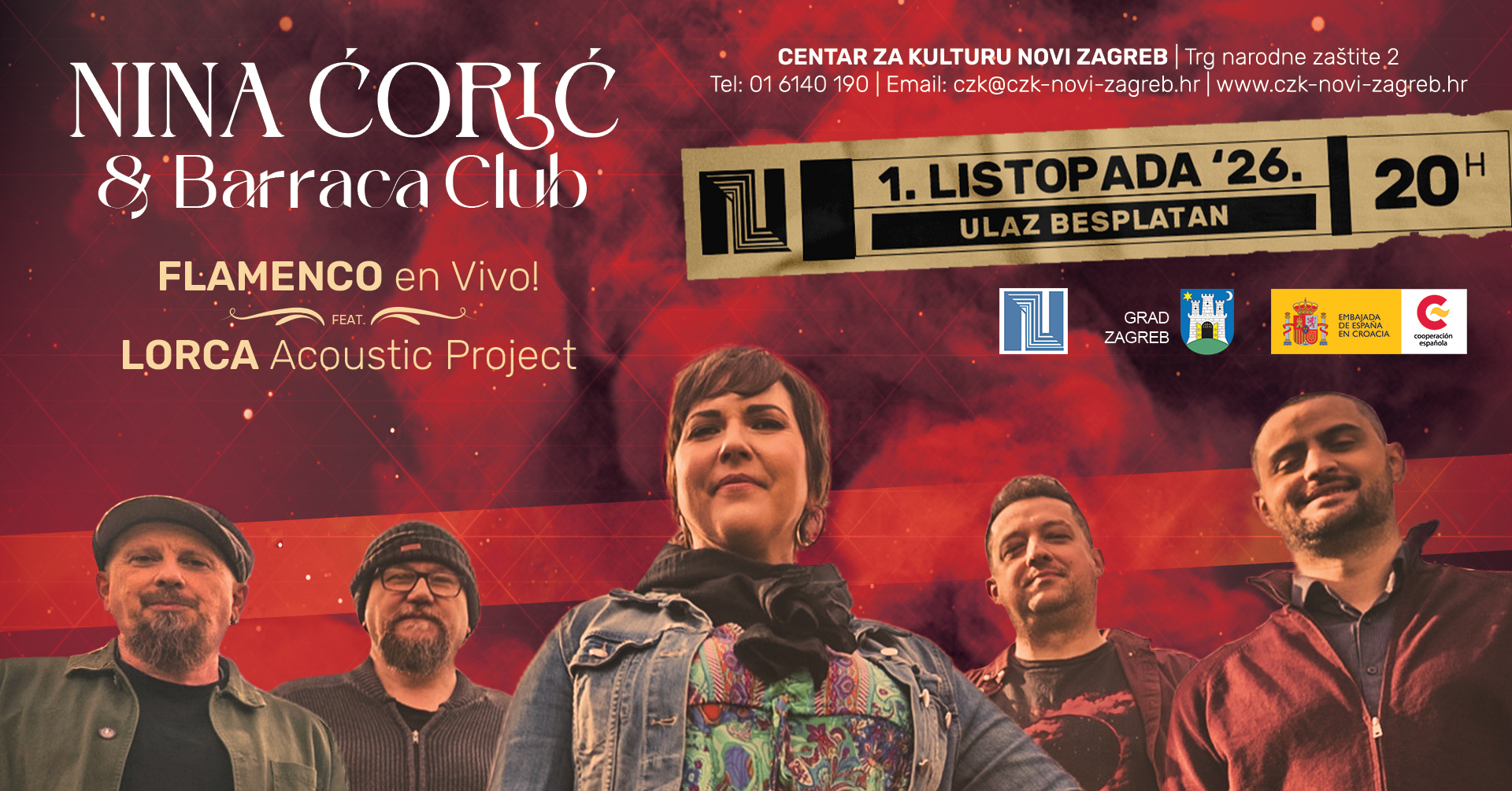„Flamenco en Vivo!” feat. Lorca Acoustic Project Nina Ćorić & Barraca Club